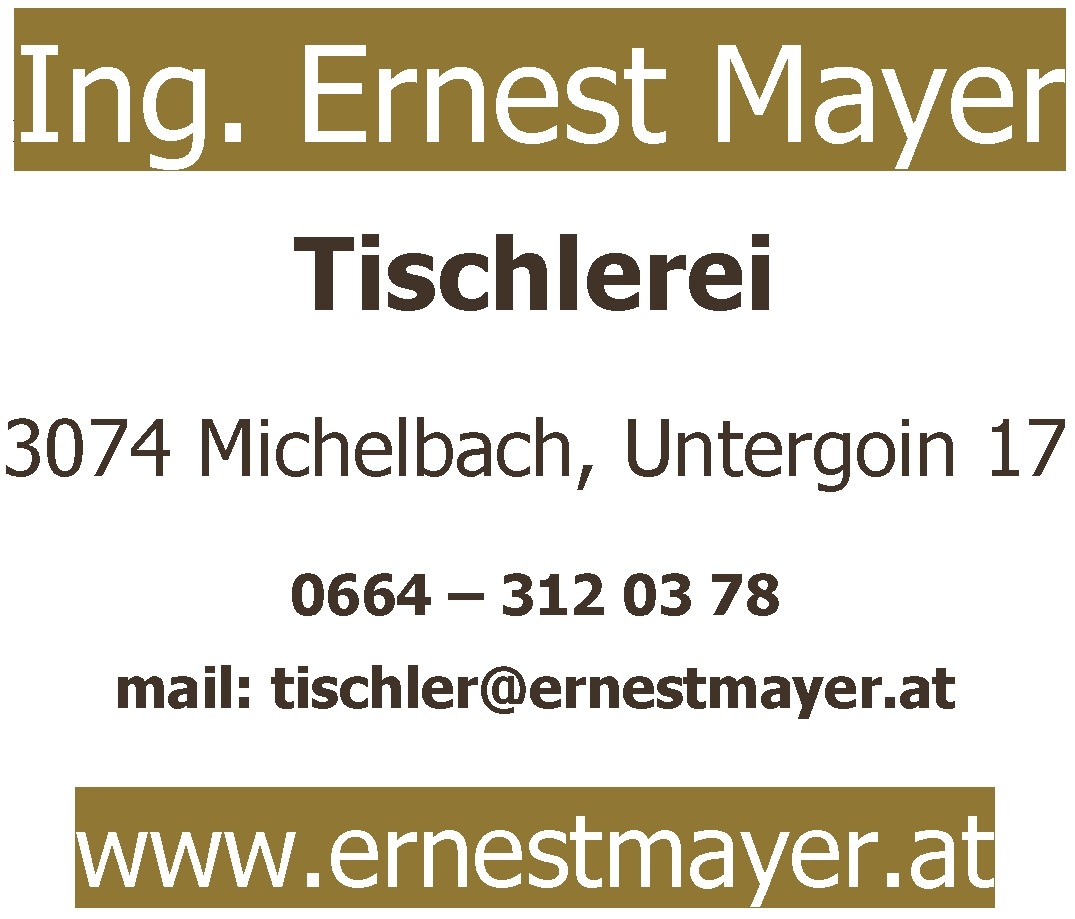 Tischlerei Ernest Mayer