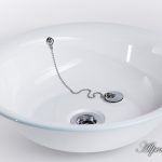 Waschbecken Anni, ø41x11 - rund, #364-99