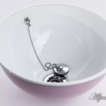 Emaille Waschbecken Mitzi, ø30x13cm - rund, 438-99