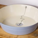 Emaille Waschbecken Fanni - Senior, ø40x10.5cm - rund, 641-99