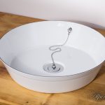 Emaille Waschbecken Fanni, ø35x7cm - rund, 384-99