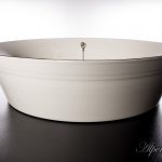 Emaille Waschbecken Fanni, ø40x10.5cm